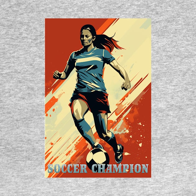 FIFA Women World Cup Poster by GreenMary Design